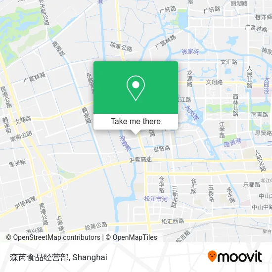 森芮食品经营部 map
