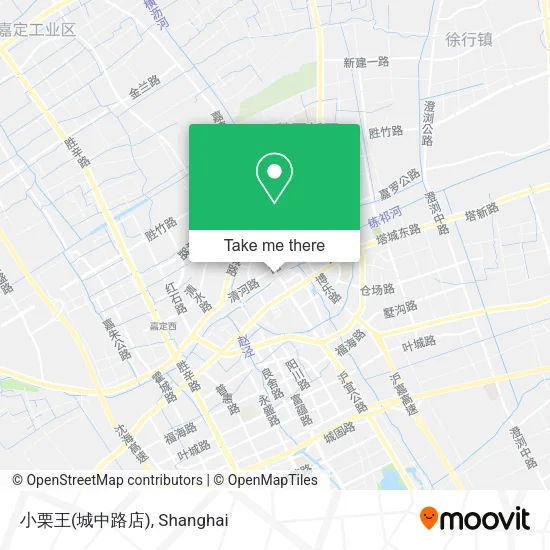 小栗王(城中路店) map