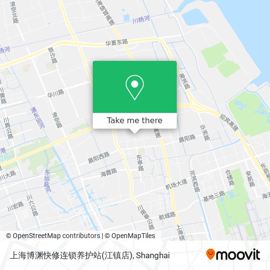 上海博渊快修连锁养护站(江镇店) map