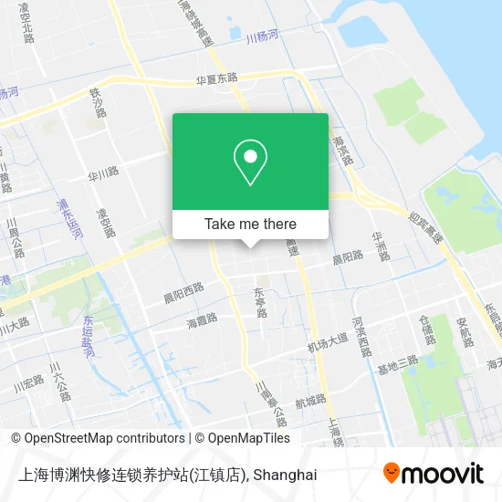 上海博渊快修连锁养护站(江镇店) map
