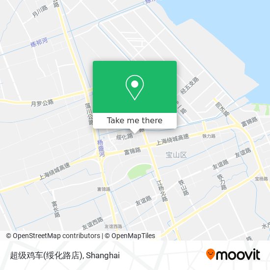 超级鸡车(绥化路店) map