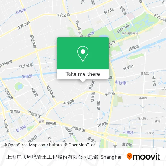 上海广联环境岩土工程股份有限公司总部 map