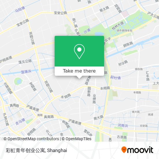彩虹青年创业公寓 map