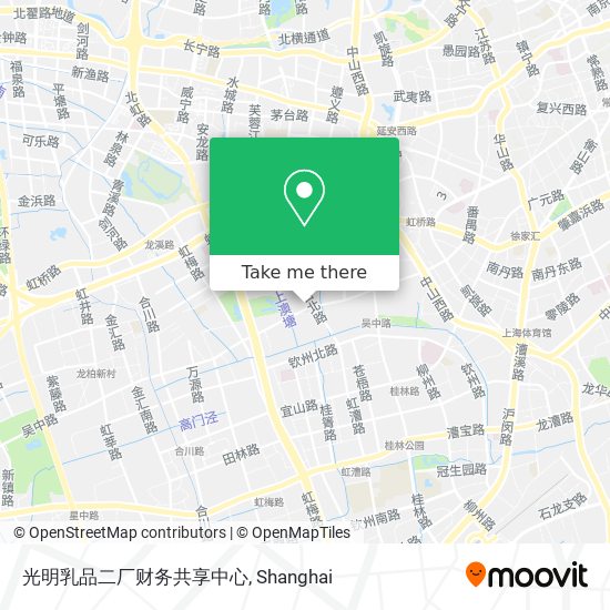 光明乳品二厂财务共享中心 map