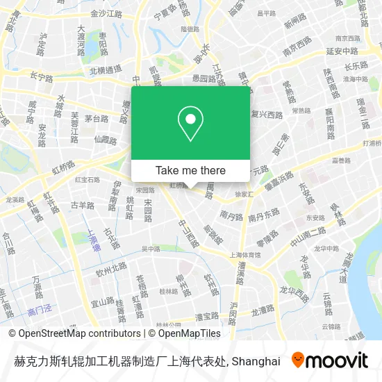 赫克力斯轧辊加工机器制造厂上海代表处 map