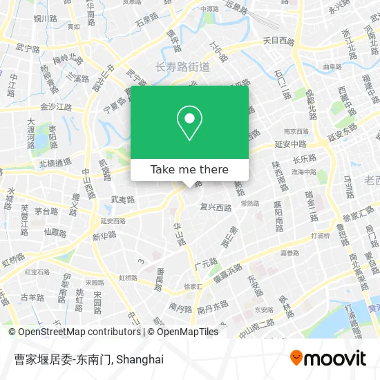 曹家堰居委-东南门 map