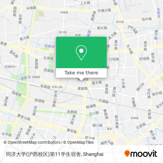 同济大学(沪西校区)第11学生宿舍 map