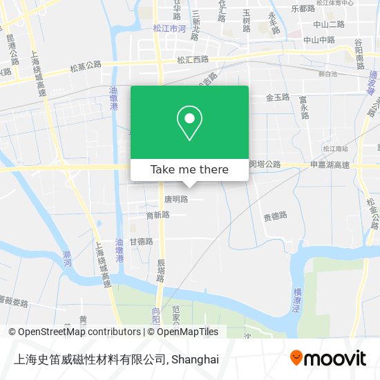上海史笛威磁性材料有限公司 map