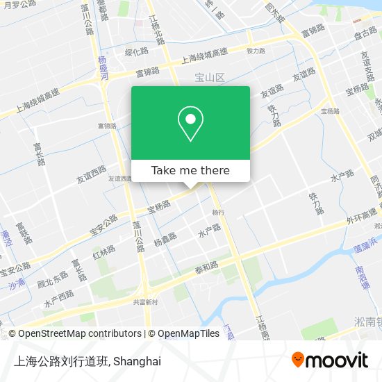 上海公路刘行道班 map