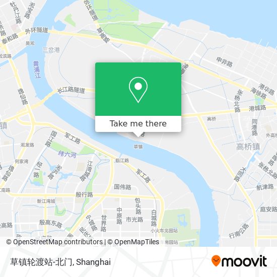 草镇轮渡站-北门 map