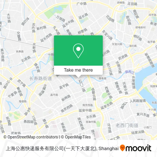 上海公惠快递服务有限公司(一天下大厦北) map