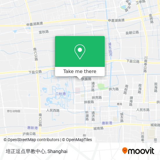 培正逗点早教中心 map