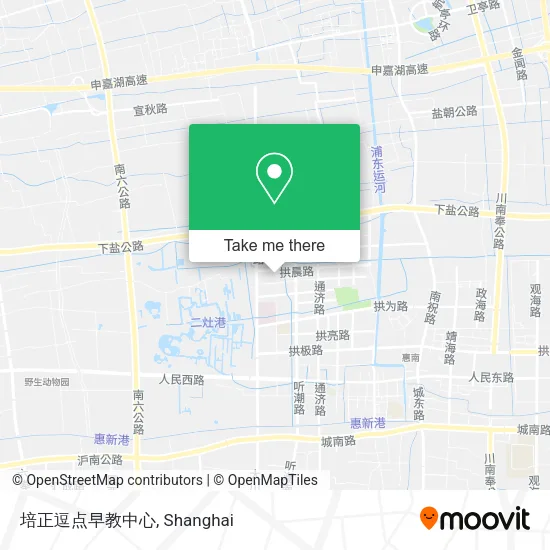 培正逗点早教中心 map
