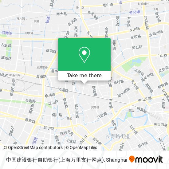 中国建设银行自助银行(上海万里支行网点) map