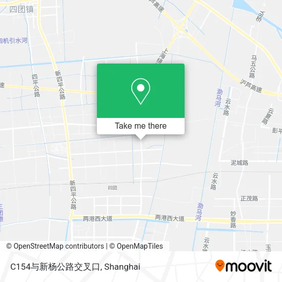 C154与新杨公路交叉口 map