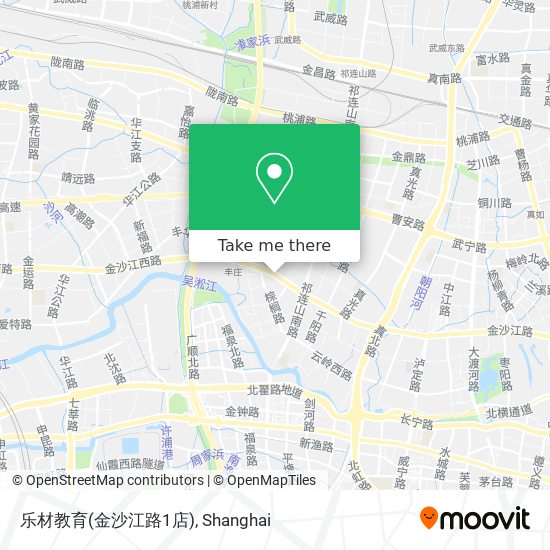 乐材教育(金沙江路1店) map