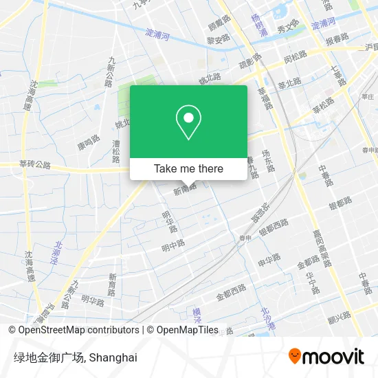 绿地金御广场 map