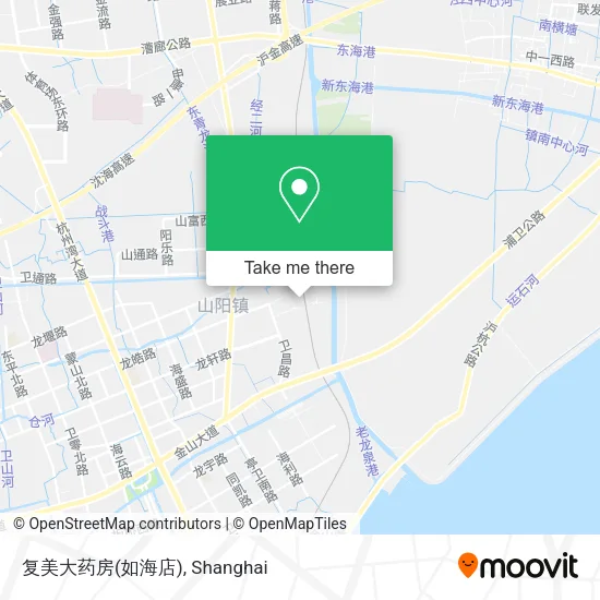 复美大药房(如海店) map