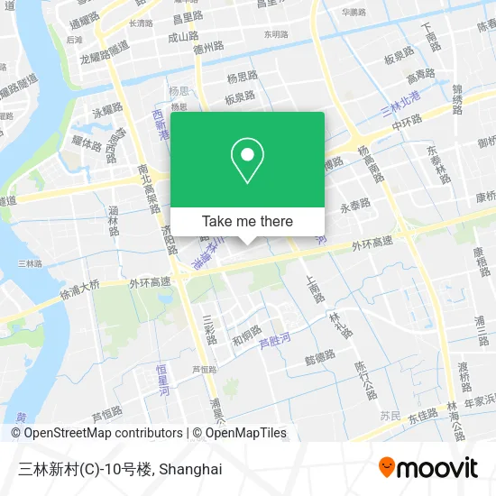 三林新村(C)-10号楼 map