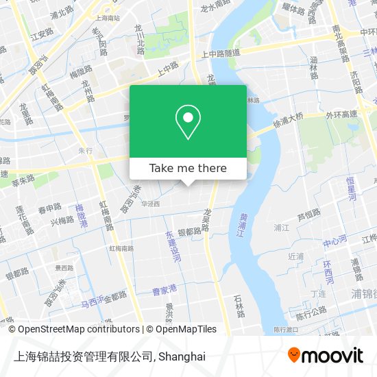 上海锦喆投资管理有限公司 map