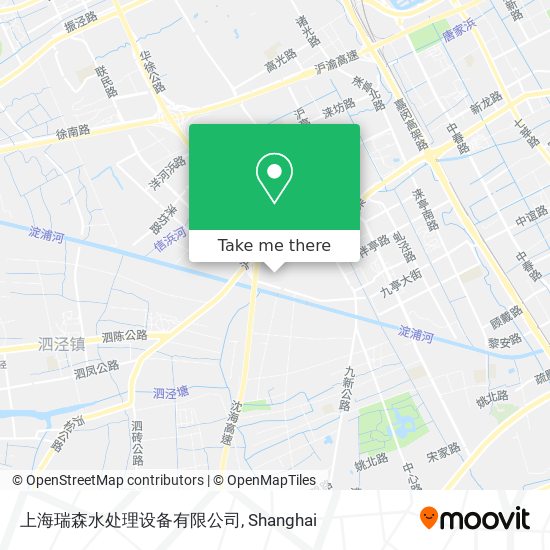 上海瑞森水处理设备有限公司 map