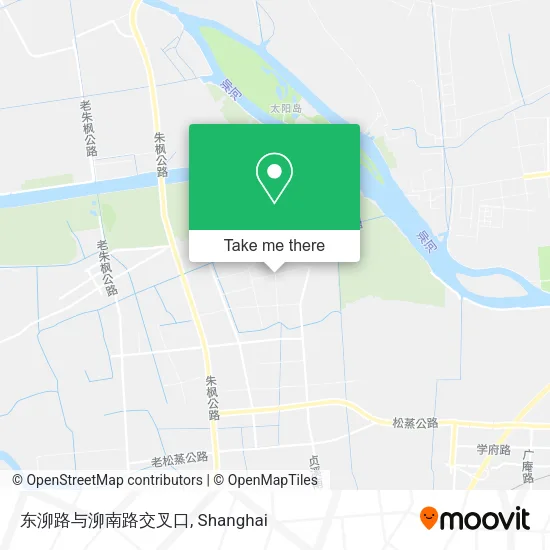 东泖路与泖南路交叉口 map