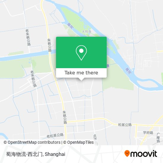 蜀海物流-西北门 map
