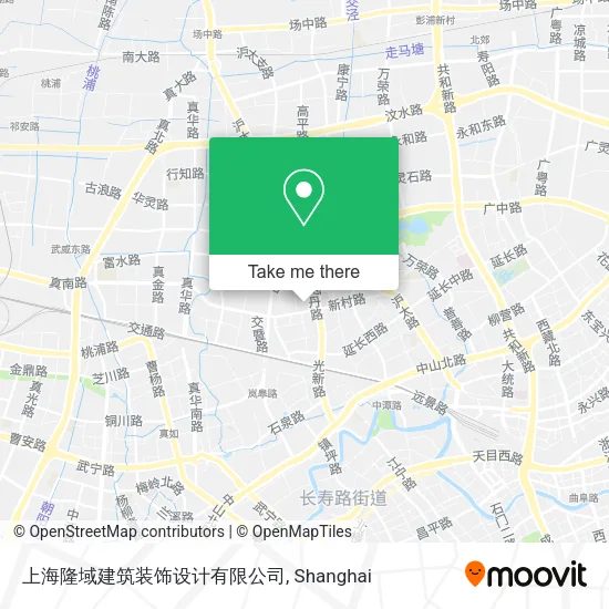 上海隆域建筑装饰设计有限公司 map