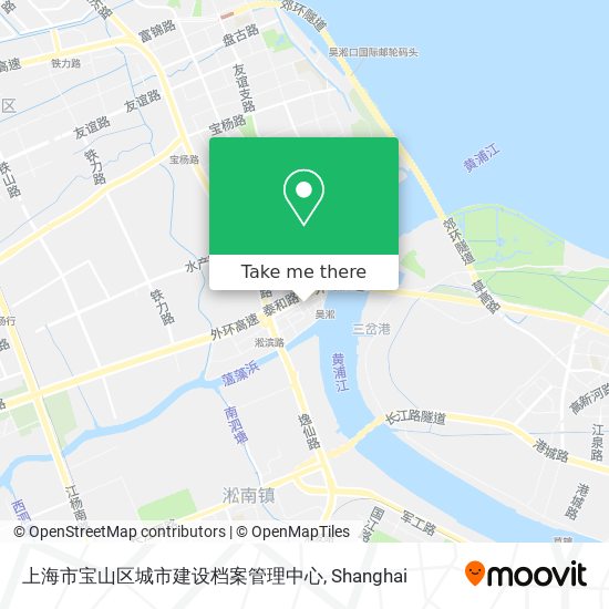 上海市宝山区城市建设档案管理中心 map