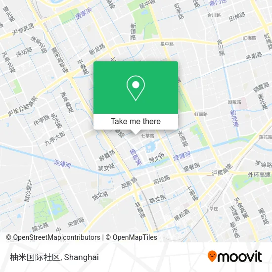 柚米国际社区 map