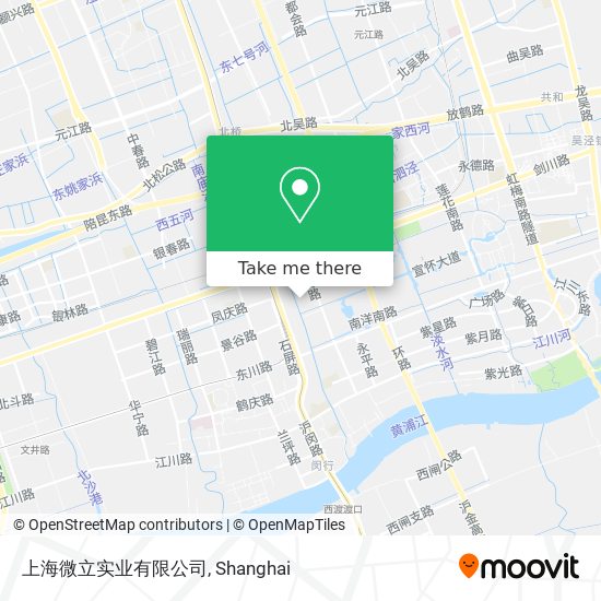 上海微立实业有限公司 map