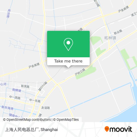 上海人民电器总厂 map