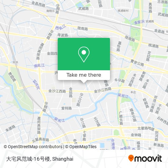 大宅风范城-16号楼 map