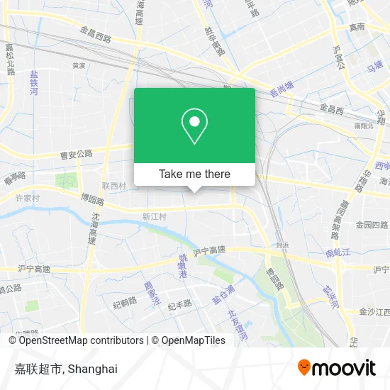 嘉联超市 map