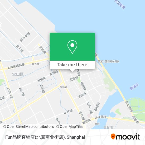 Fun品牌直销店(北翼商业街店) map