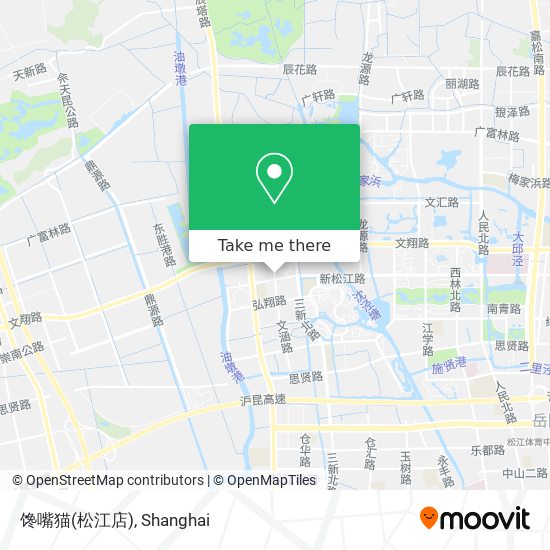 馋嘴猫(松江店) map