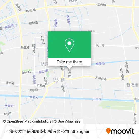 上海大麦湾信和精密机械有限公司 map
