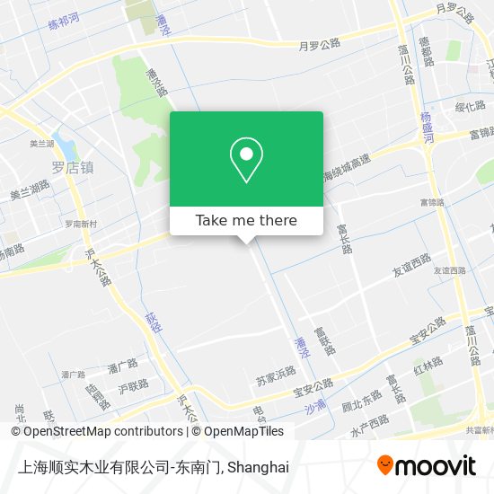 上海顺实木业有限公司-东南门 map