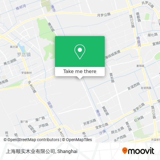 上海顺实木业有限公司 map