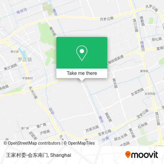 王家村委-会东南门 map