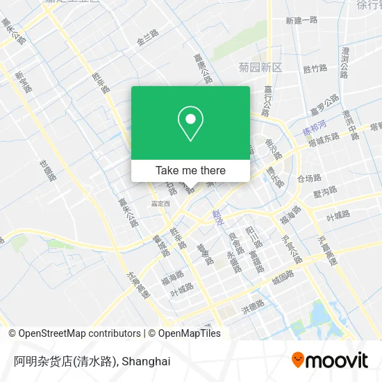 阿明杂货店(清水路) map