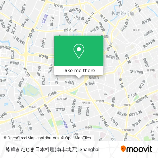 鮨鲜きたじま日本料理(南丰城店) map