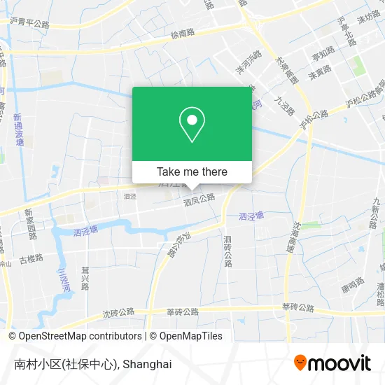 南村小区(社保中心) map