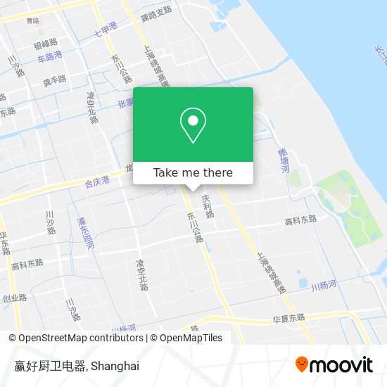 赢好厨卫电器 map