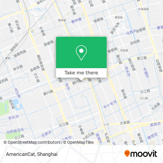 AmericanCat map