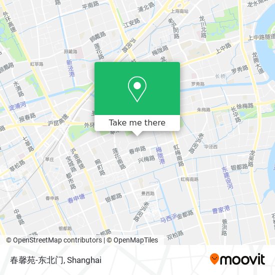 春馨苑-东北门 map