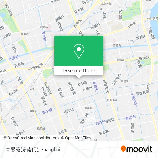 春馨苑(东南门) map