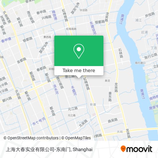 上海大春实业有限公司-东南门 map