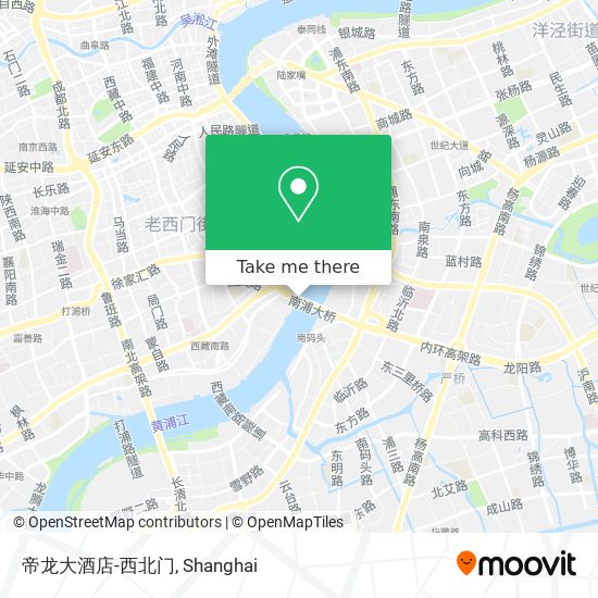 帝龙大酒店-西北门 map