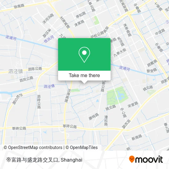 帝富路与盛龙路交叉口 map